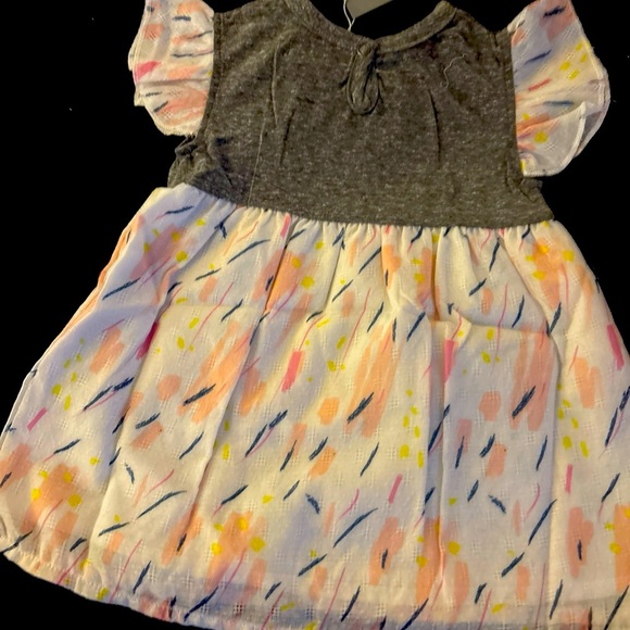 Miki Miette Nordstrom Baby Floral Dress - Dainty - 9 Months - NWT - Picture 4 of 12